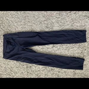 navy blue lululemon leggings!!
